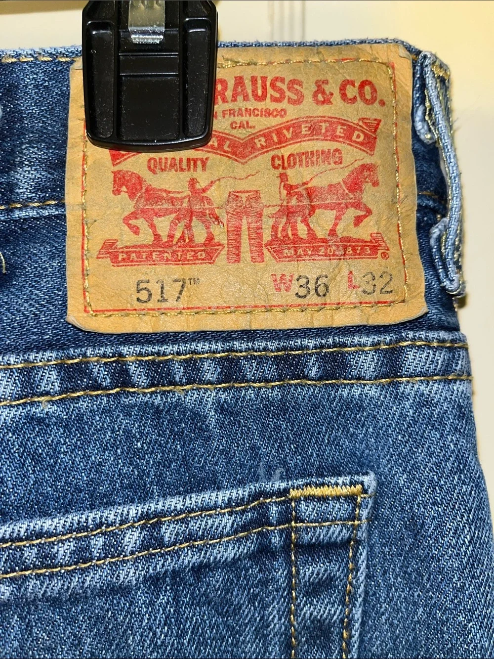 Levi's 517 Men's Denim Bootcut Jeans